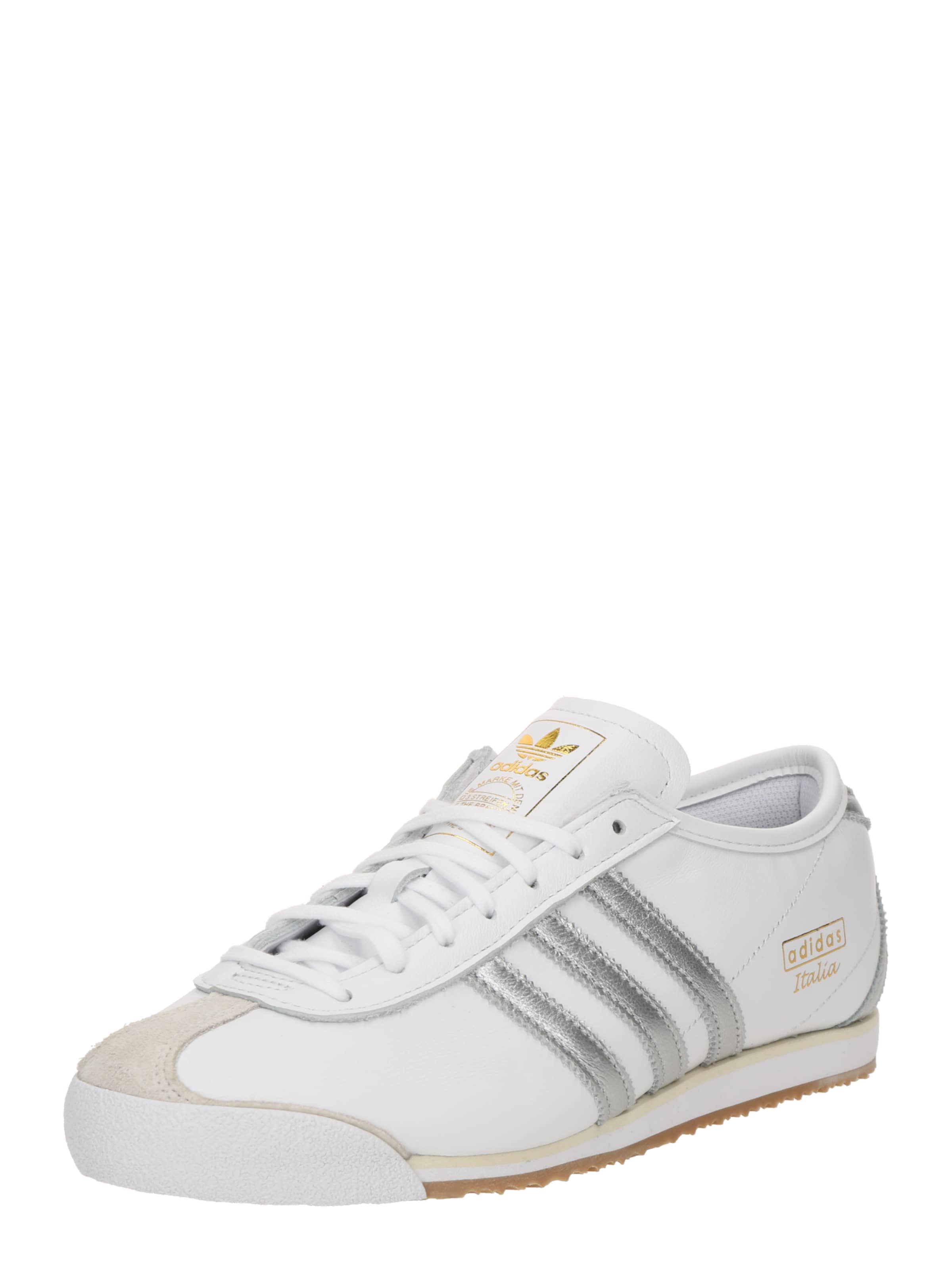 ADIDAS ORIGINALS Platform trainers 'ITALIA 70s' in Gold / Silver / White / Wool white, Item view
