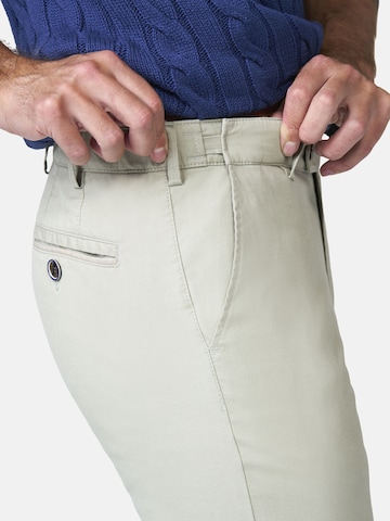 MEYER Regular Chino trousers 'Oslo' in Green