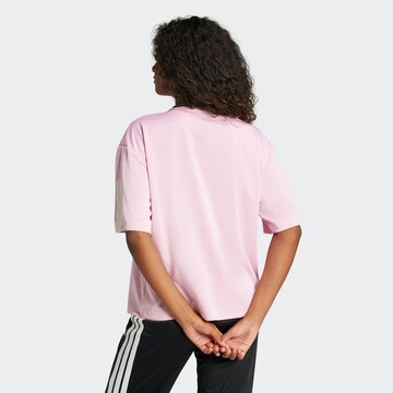 ADIDAS SPORTSWEAR Λειτουργικό μπλουζάκι 'TIRO Q1' σε ροζ