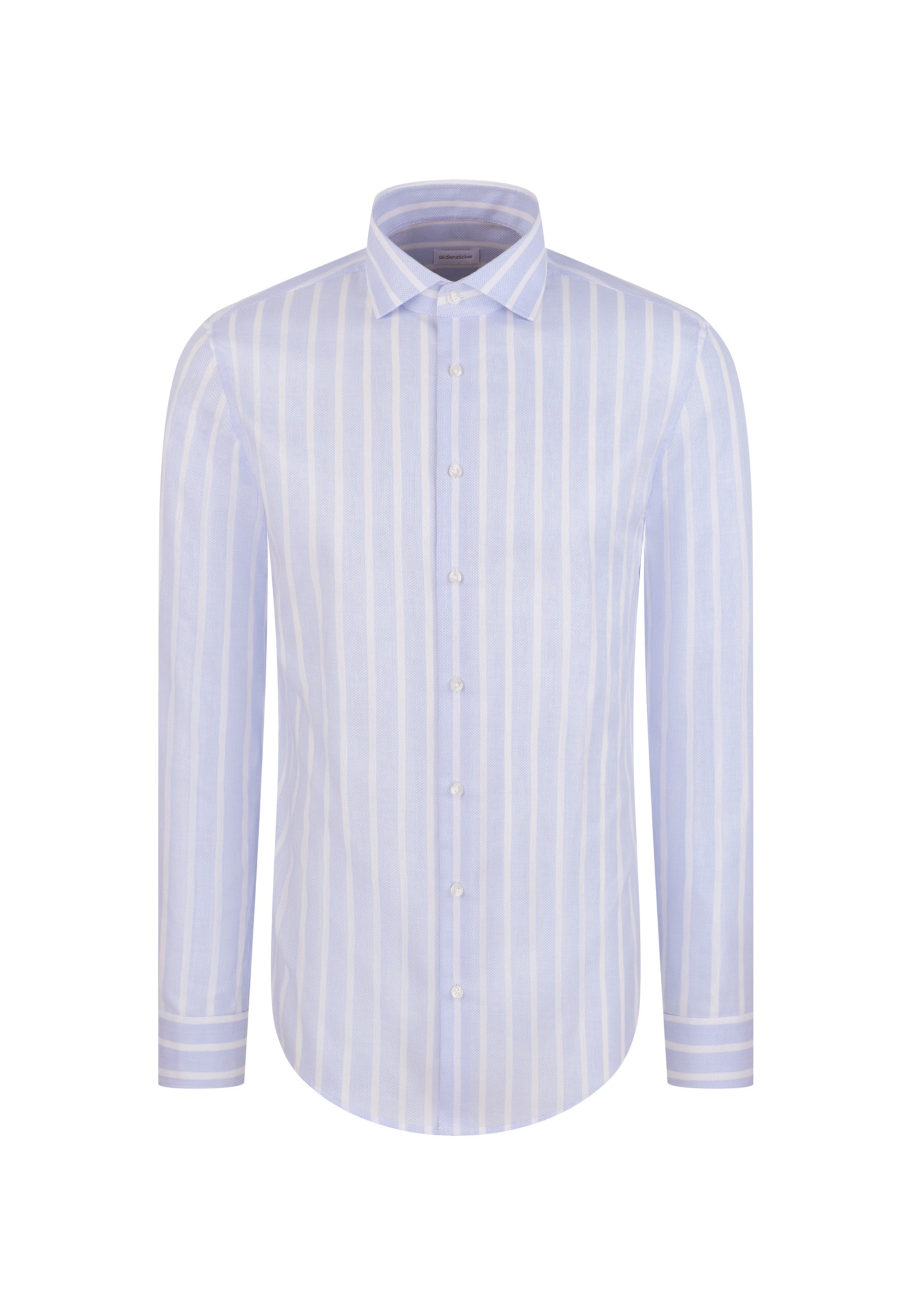 Coupe slim Chemise business 'Classic Essentials' SEIDENSTICKER en bleu : devant