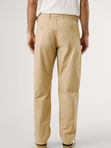 Regular Pantalon à plis Pepe Jeans en beige