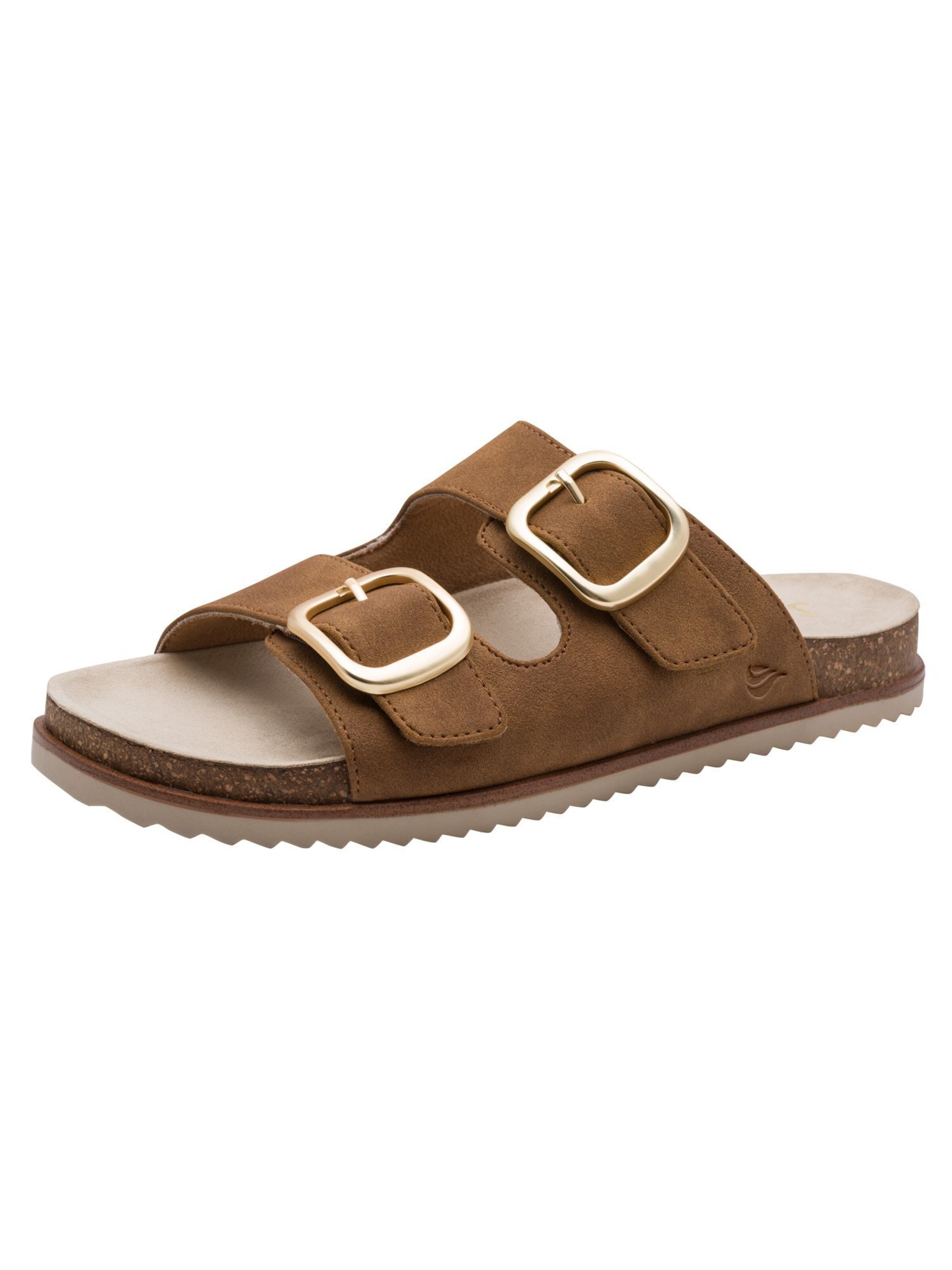 Mule JANA en marron : devant