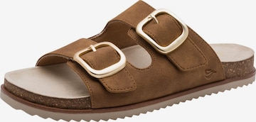 Mule JANA en marron : devant