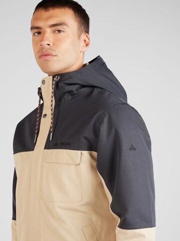 VAUDE Kurtka outdoor 'Manukau' w kolorze beżowy