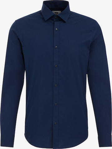 WE Fashion - Camisa en azul: frente