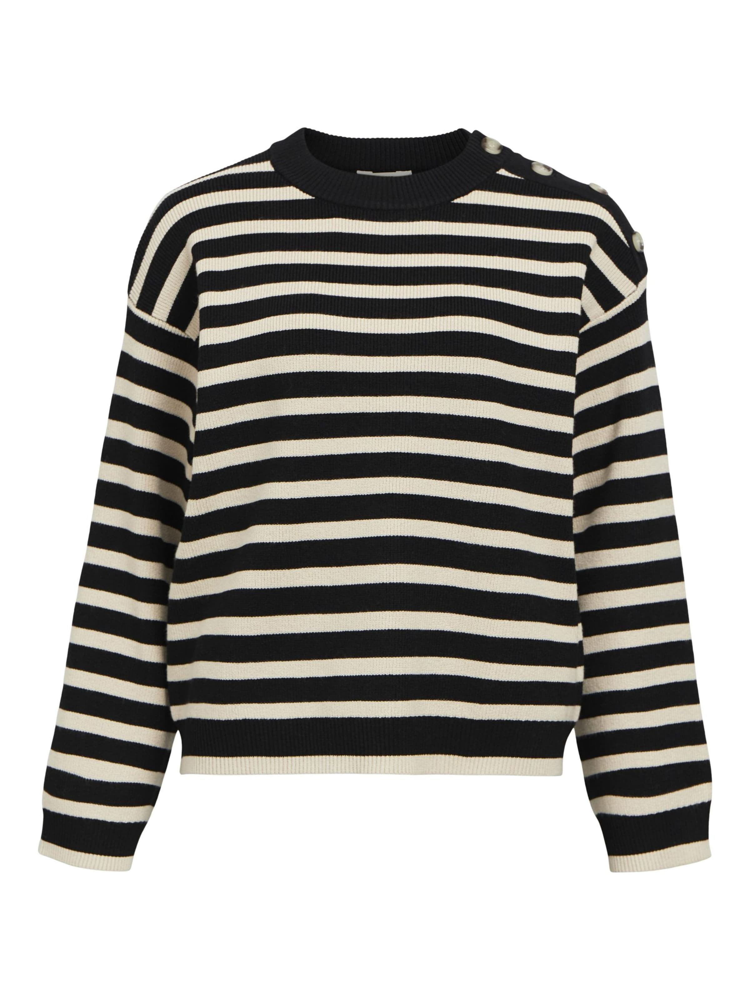 Pull-over 'Elly' OBJECT en noir : devant
