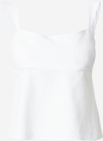 Haut HOLLISTER en blanc : devant