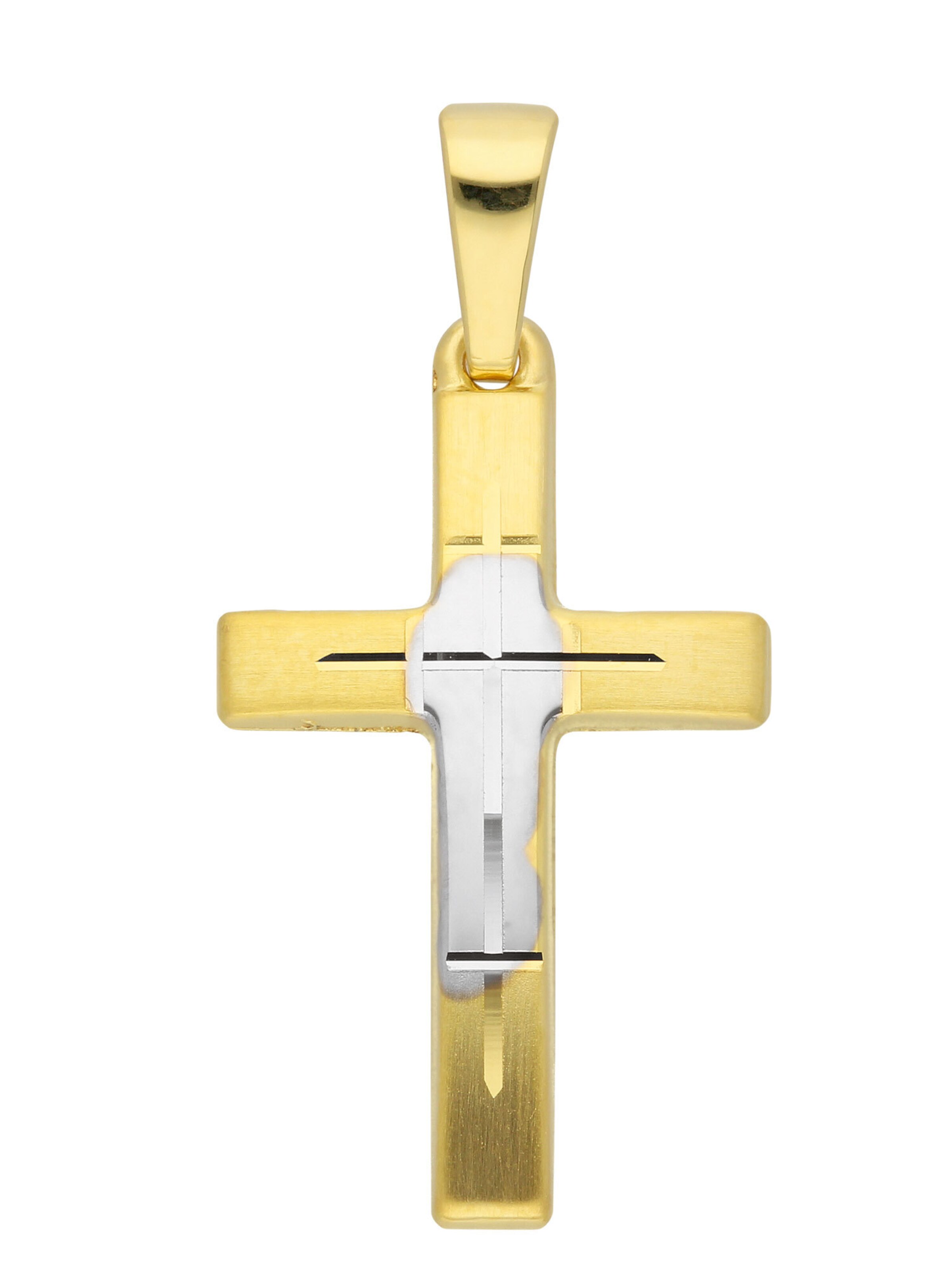 Adelia´s Pendant in Gold: front