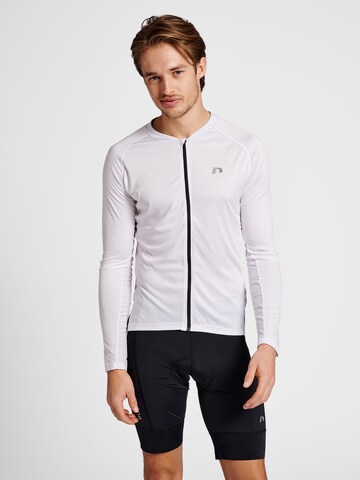 Newline Performance shirt in White: front