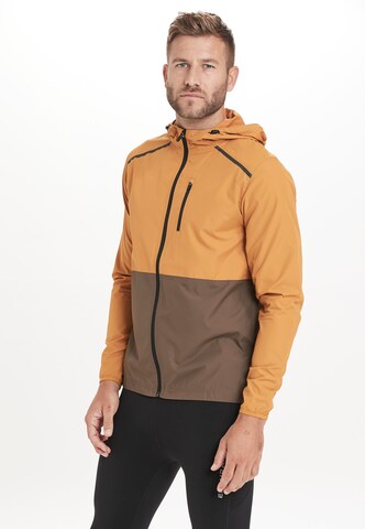 ENDURANCE - Chaqueta deportiva 'Hugoee' en amarillo: frente