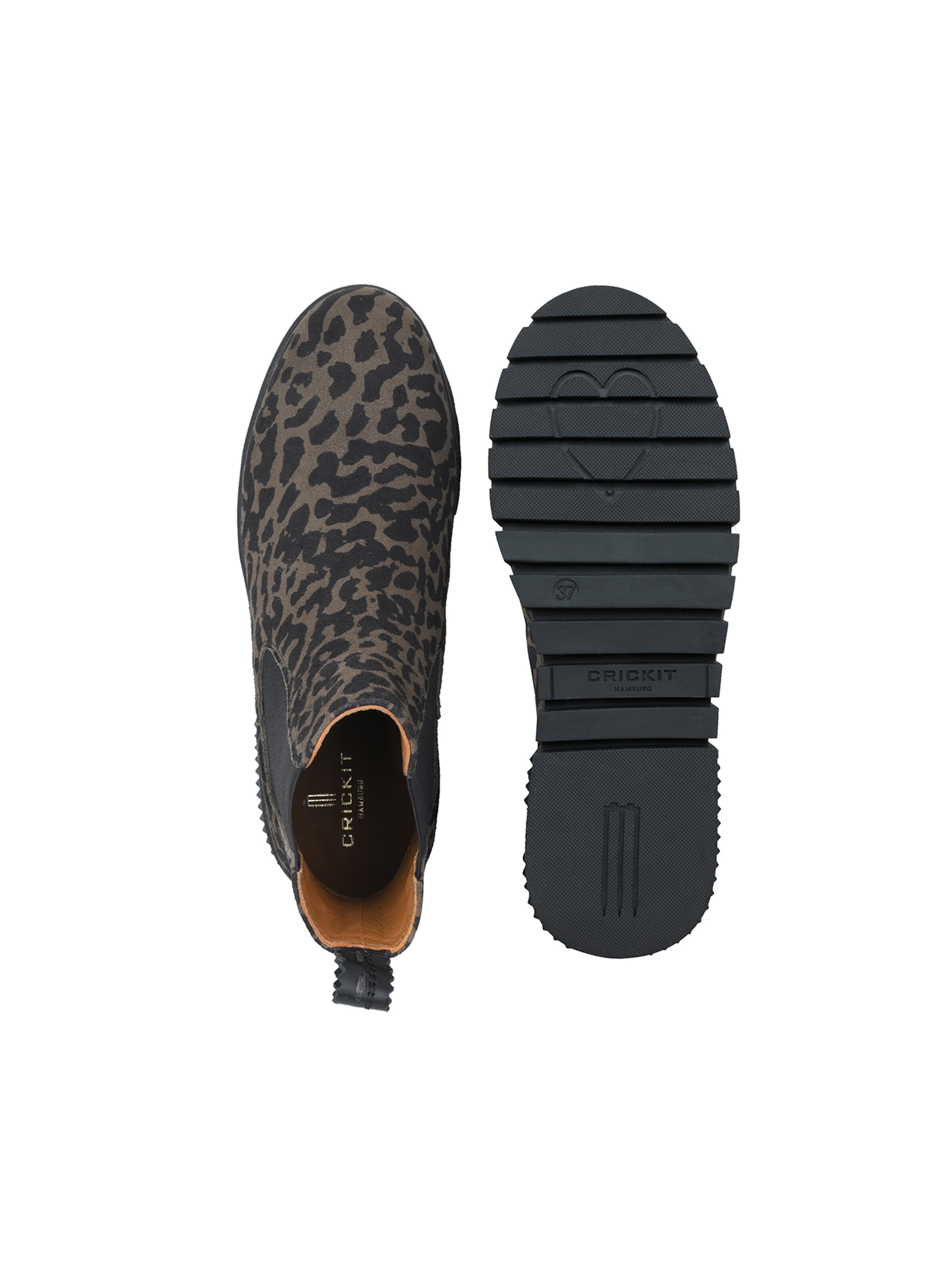 Crickit Chelsea Boot ' NAELLE ' in Schwarz