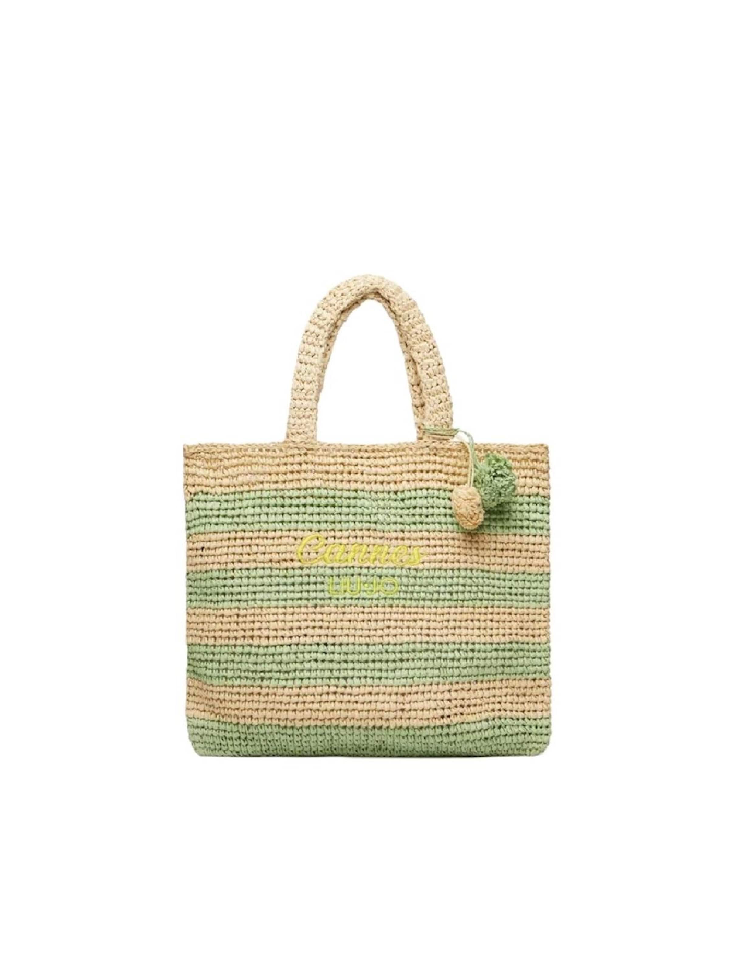Liu Jo Strandtasche 'AA6245 A0006'‌‌‌‌‌‌‌ in Grün: Vorderseite
