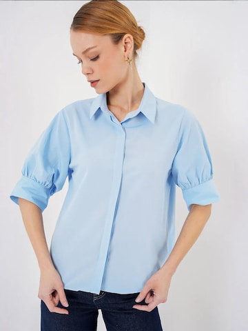 Bigdart Bluse in Blau: Vorderseite