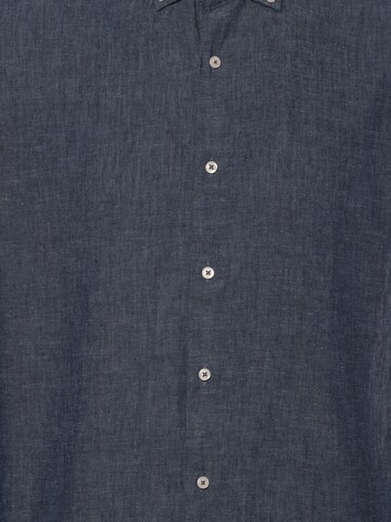 Nils Sundström Regular fit Button Up Shirt in Blue