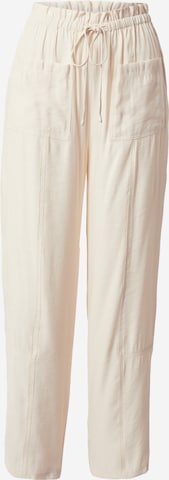 Soft Rebels Loosefit Broek 'Lynne' in Beige: voorkant