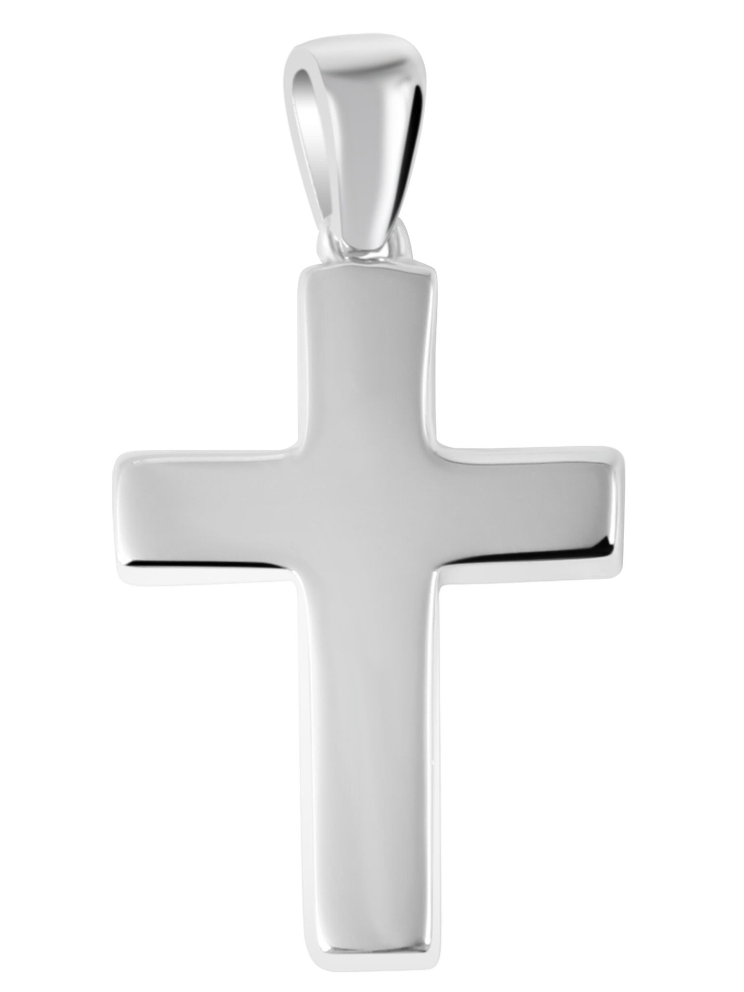 Akzent Pendant '"Hallie" aus 925 Sterlingsilber, rhodiniert, langlebig' in Silver