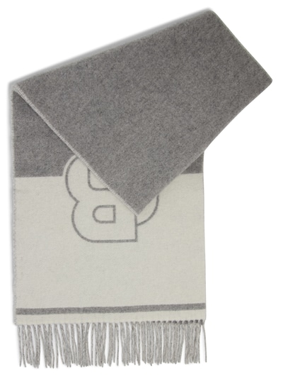BOSS Scarf 'Vianna' in One Size in Grey / Greige, Item view