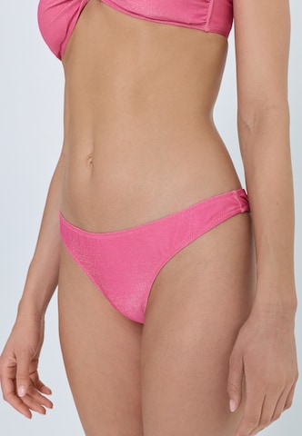 Bas de bikini LSCN by LASCANA en rose : devant