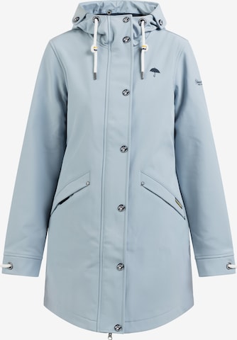 Schmuddelwedda Weatherproof jacket in Blue: front