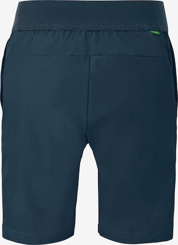 VAUDE Skinny Functionele broek 'Qimsa' in Blauw