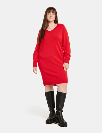 SAMOON Kleid in Rot