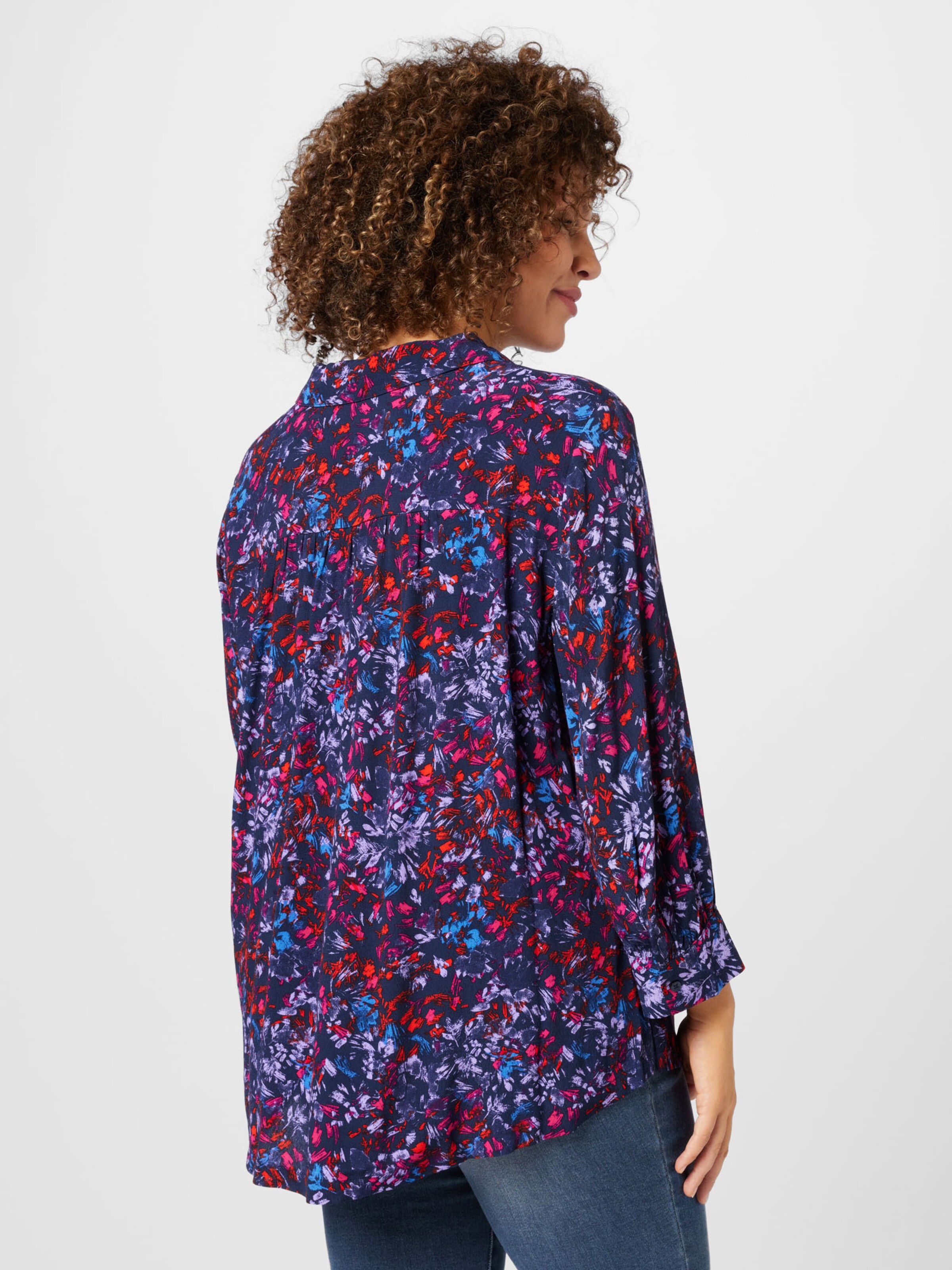 Esprit Curves Blouse in Navy | ABOUT YOU Esprit Curves Blouse in Navy | ABOUT YOU
