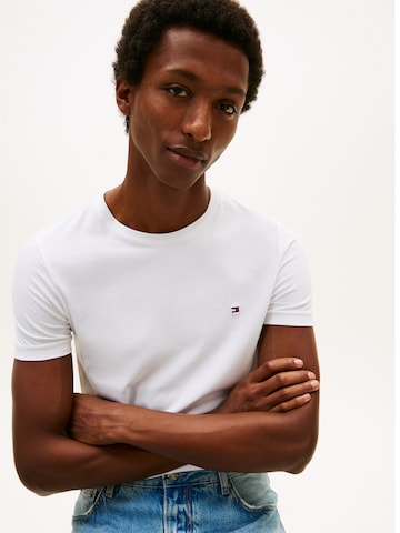 TOMMY HILFIGER Majica 'Flex' | bela barva