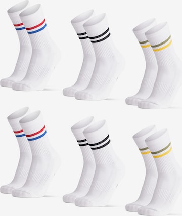 DANISH ENDURANCE Socken 'Tennis Crew' in Weiß: Vorderseite