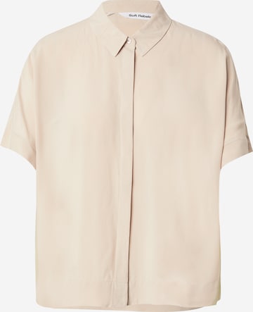 Chemisier 'SRFreedom' Soft Rebels en beige : devant