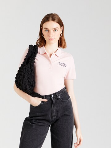 TOMMY HILFIGER Poloshirt in Pink: Vorderseite