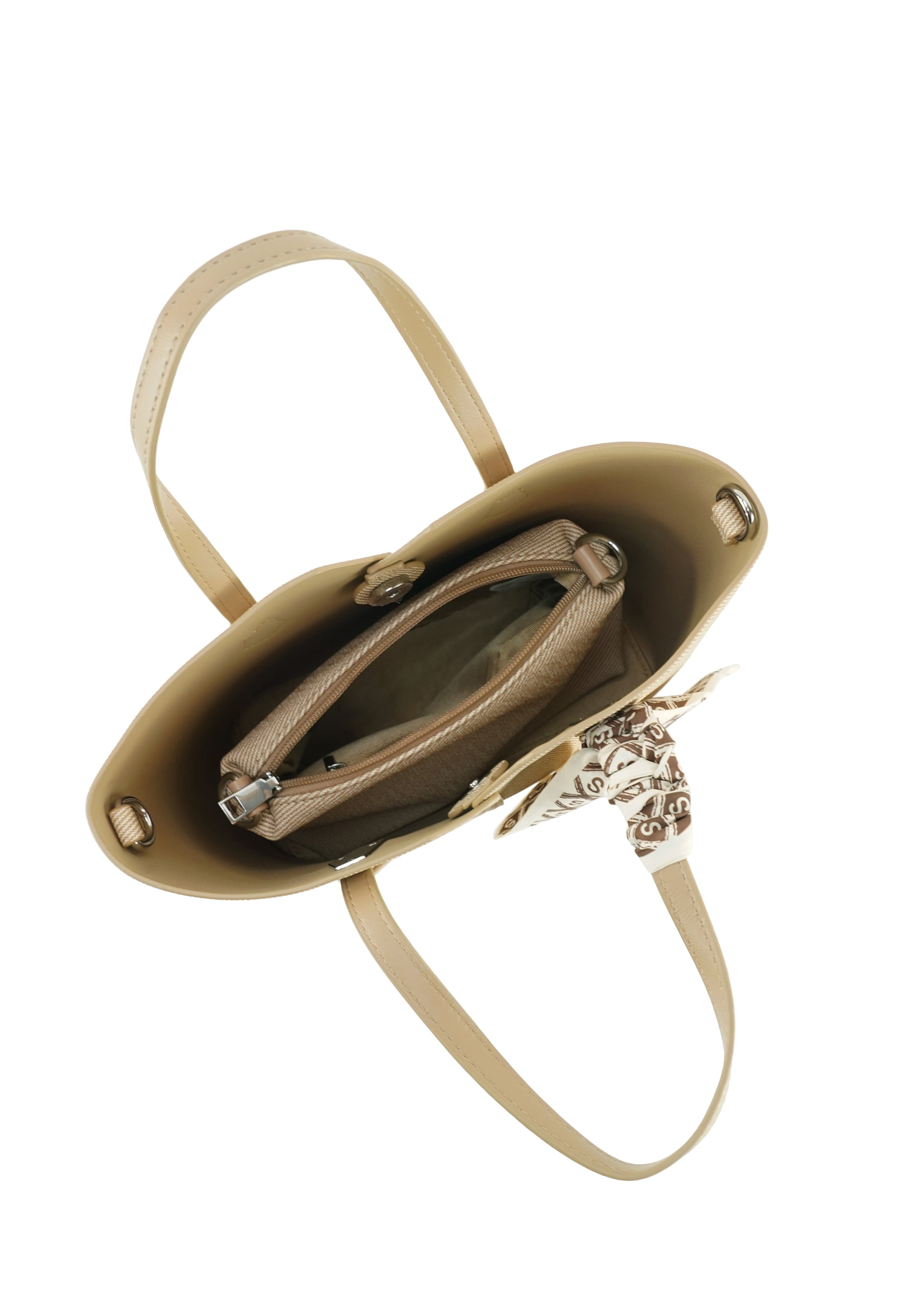 HARPA Handtasche 'CARRIE' in Beige