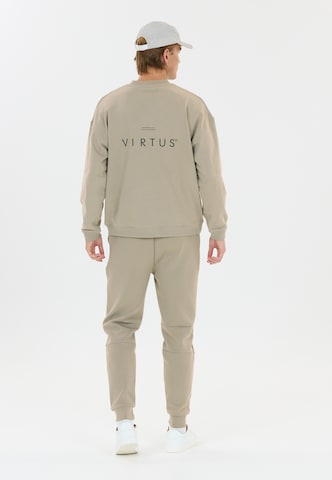 Virtus Loose fit Workout Pants 'Taro V2' in Beige
