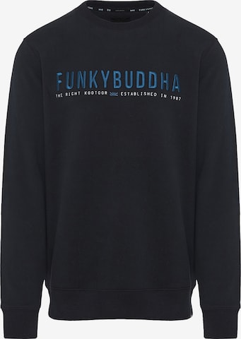 Funky Buddha Collegepaita värissä musta: etupuoli
