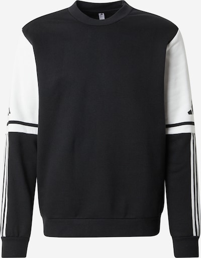 Sportinio tipo megztinis 'SQ25' iš ADIDAS PERFORMANCE, spalva – juoda / balta, Prekių apžvalga