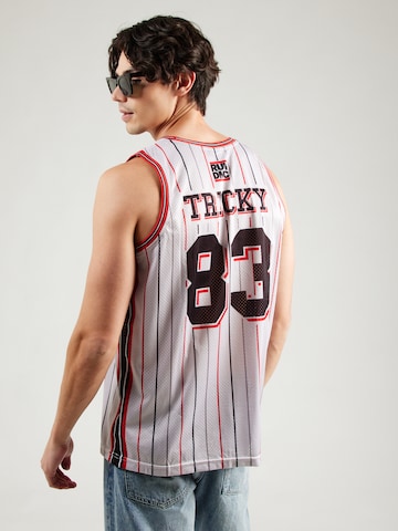 AMPLIFIED - Camiseta 'RUN DMC' en rojo