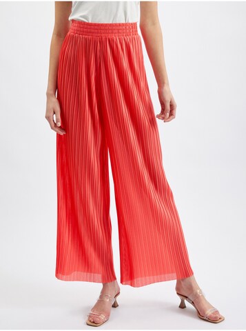 Orsay Wide leg Pants in Red: front