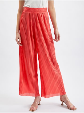 Orsay Wide leg Pants in Red: front