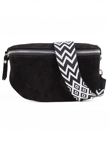 lePelou Belt bag 'NOA medium' in Black: front