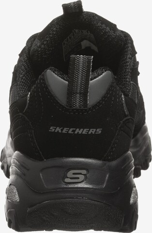 SKECHERS Rövid szárú sportcipők 'D'Lites Biggest Fan' - fekete