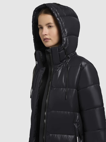 khujo - Sobretudo de inverno 'JULINA3' em preto