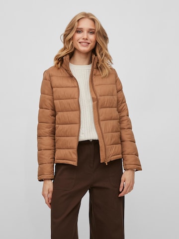 VILA Between-Season Jacket 'BIRIA' in Brown: front