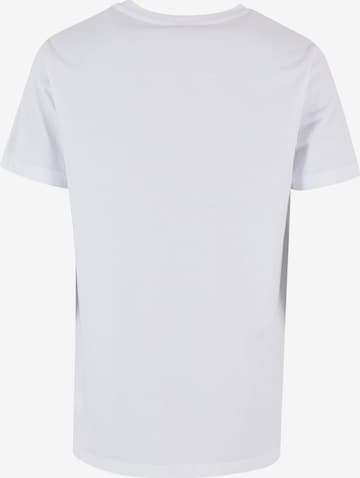 Mister Tee - Camiseta 'Dice Fire EMB Tee' en blanco