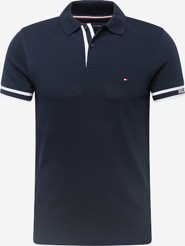 TOMMY HILFIGER Poloshirt in Blau: predná strana