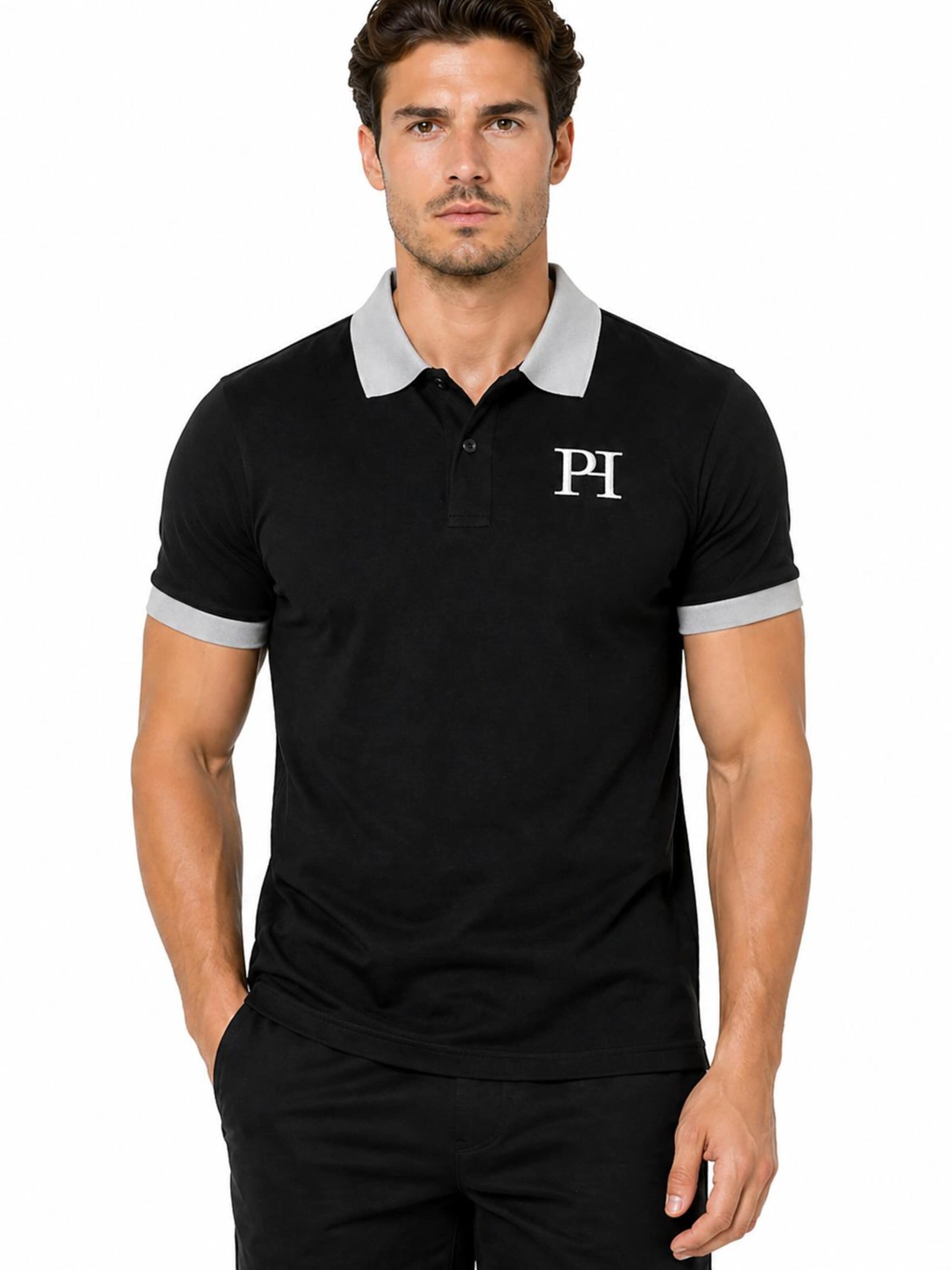 PADIJO - Camiseta 'PH Polo Adult Black' en negro: frente