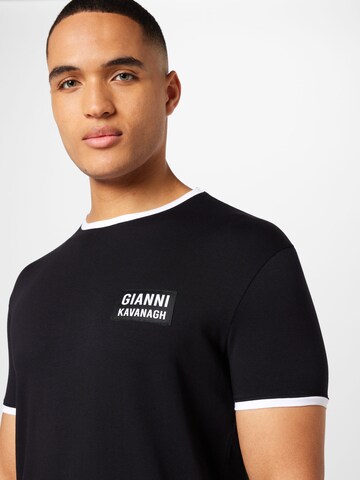Gianni Kavanagh T-Shirt 'Fighter' in Schwarz