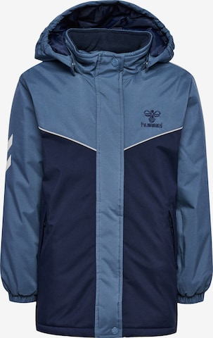 Hummel Functionele jas in Blauw: voorkant