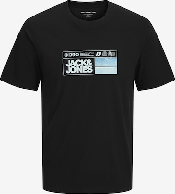 Jack & Jones Plus - Camiseta 'JCOMARINA' en negro: frente