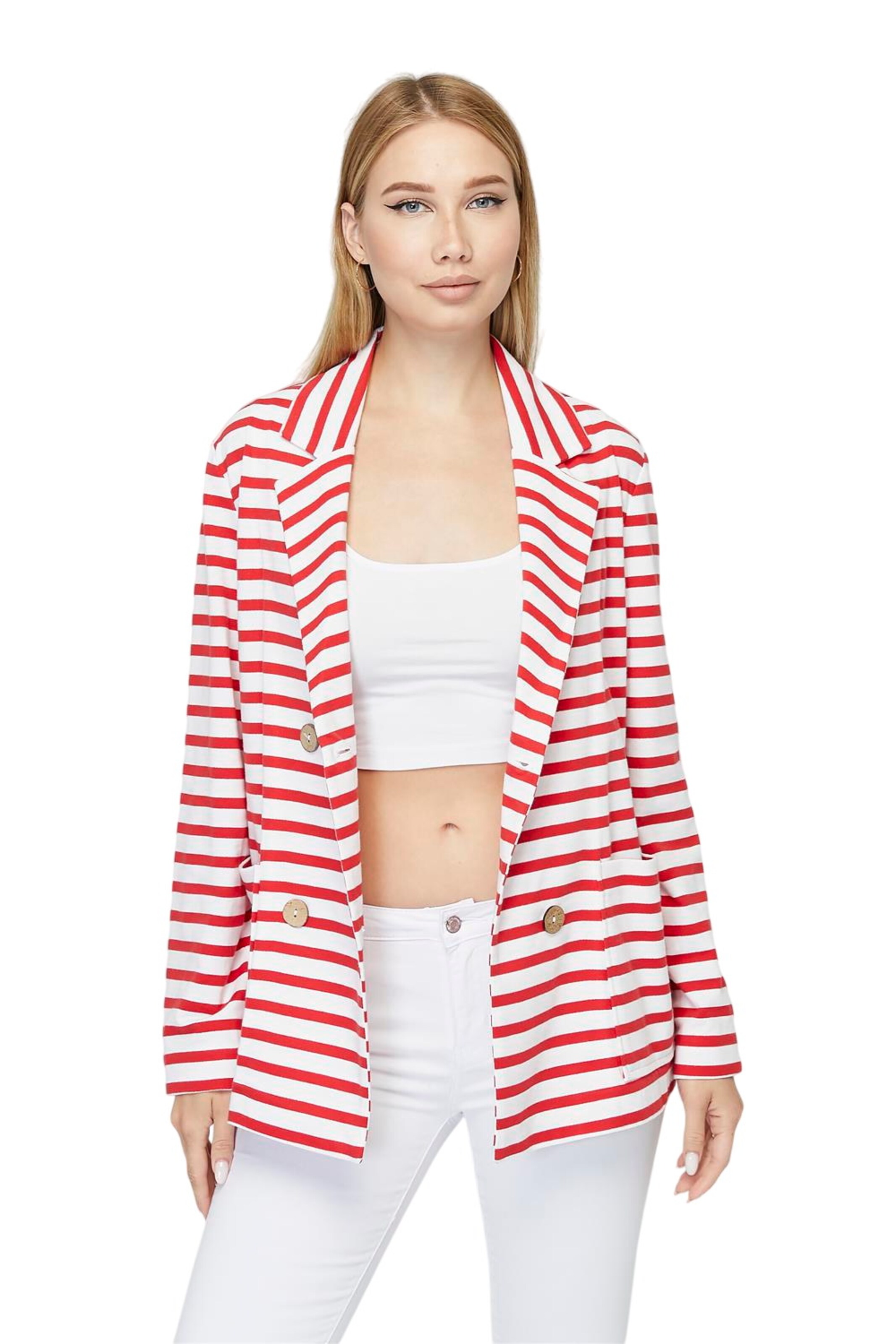 Blazer HOME STORE en rouge : devant