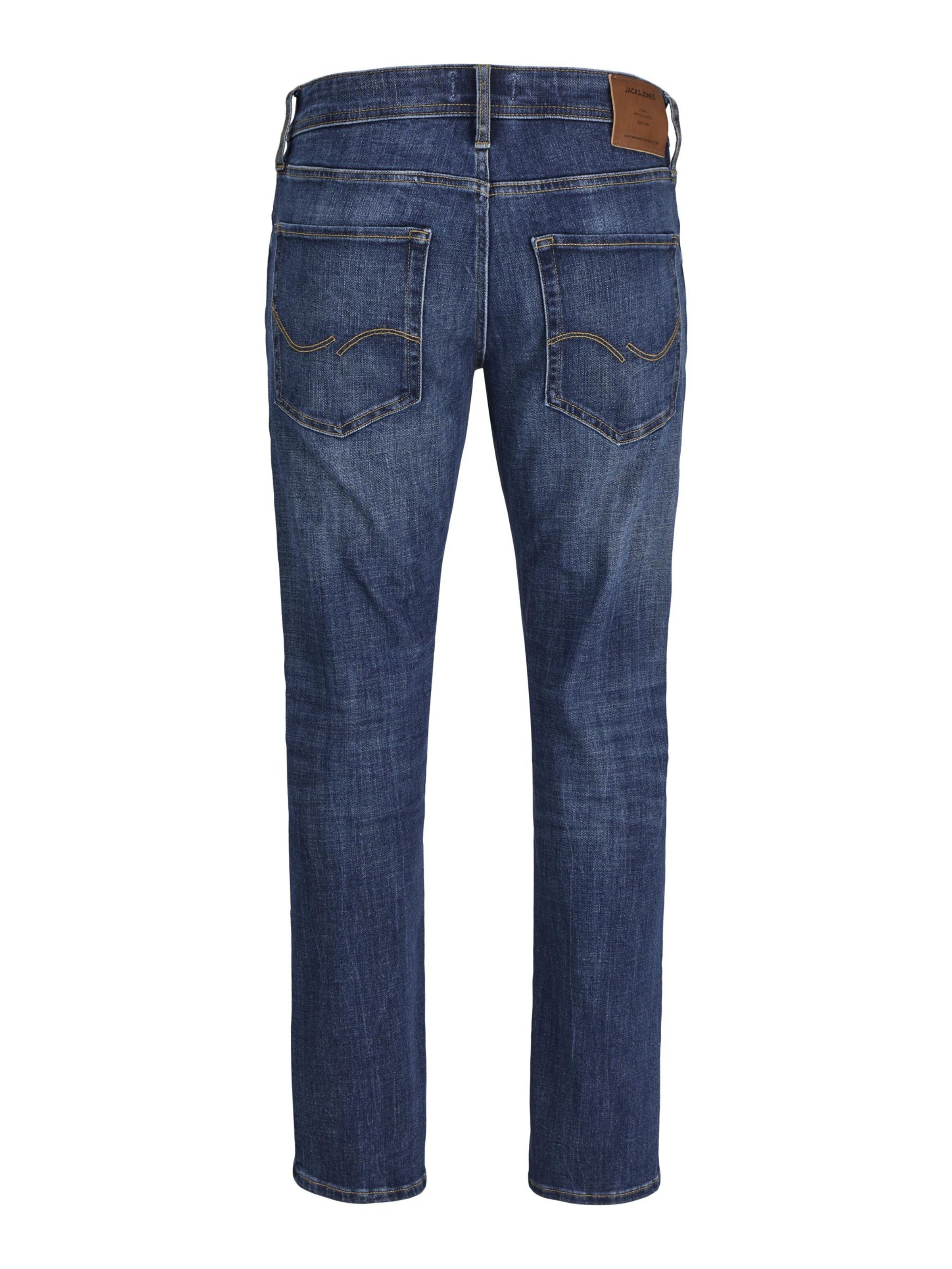 JACK & JONES Tapered Jeans 'JJIMIKE' in Blue