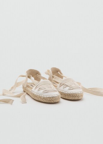 MANGO KIDS Flats 'Arib' in White